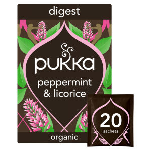 Pukka Organic Peppermint & Licorice Mint Tea x20 Compostable Tea Bags