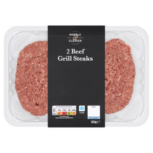 2 Beef Grill Steaks 300g