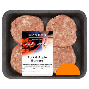 Your Butcher Pork & Apple Burgers
