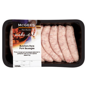 Your Butcher Butchers Style Pork Sausages
