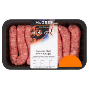 Your Butcher Butchers Style Beef Sausages 360g