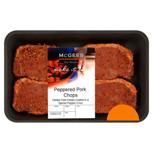 Your Butcher Peppered Pork Loin Chops 400g