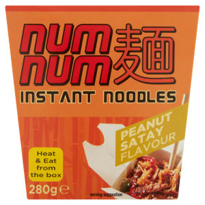 Instant Noodles Peanut Satay Flavour