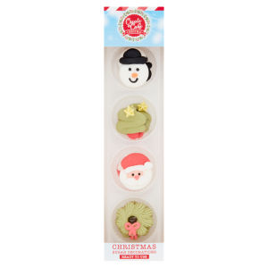 Christmas 12 Sugar Decorations