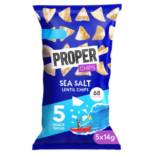 Proper Chips Salt & Vinegar Lentil Chips