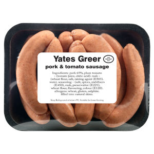 Pork & Tomato Sausages
