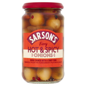 Fiery Hot & Spicy Onions 460g