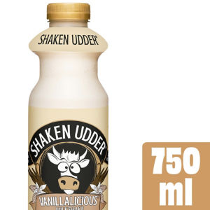 Shaken Udder Vanillalicious Milkshake 750Ml