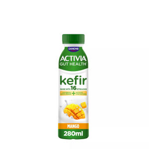 Activia Kefir Mango Gut Health Yoghurt Drink 280g 