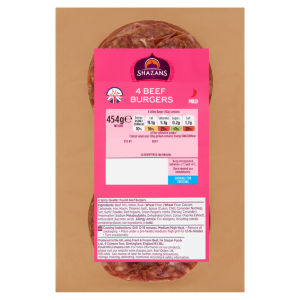 Shazans Beef Burgers