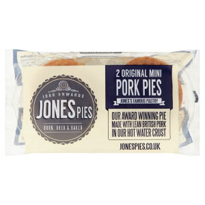 2 Original Mini Pork Pies 116g