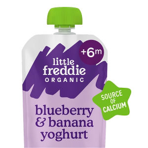 Little Freddie Organic Banana Greek Style Yoghurt Baby Food Pouch 6+ M