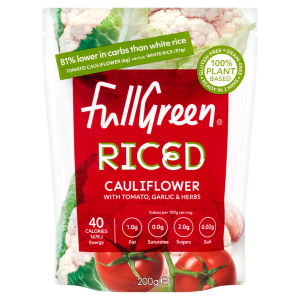 Riced Cauliflower with Tomato, Garlic & Herbs 200g