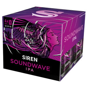 Siren Craft Brew Soundwave IPA Cans 4 x 330ml