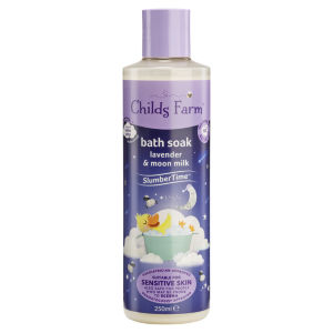 SlumberTime Sleep Bath Soak 250ml Lavender & Moon Milk Gentle Bubble Bath for Babies, Kids & Sensitive Skin
