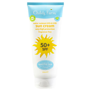 Kids Sun Cream SPF 50+ Very High Protection 200ml Fragrance-Free for Sensitive Skin