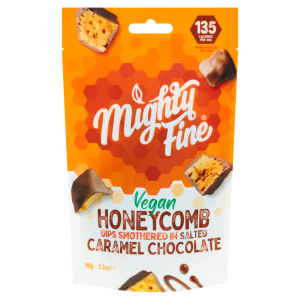 Vegan Honeycomb Dips Smothered in Salted Caramel Chocolate 90g