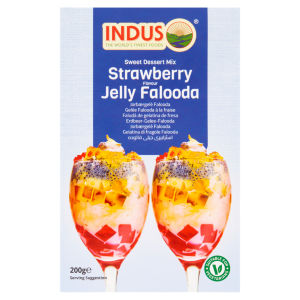 Sweet Dessert Mix Strawberry Flavour Jelly Falooda 200g