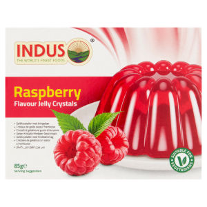 Raspberry Flavour Jelly Crystals 85g