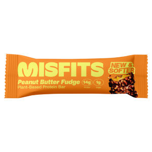 Misfits Plant Based Peanut Butter Fudge Protein Bar 50G
