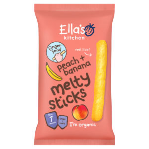 Ella's Kitchen Organic Peach & Banana Melty Sticks 16G
