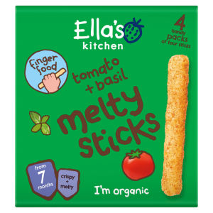 Ella's Kitchen Tomato & Basil Melty Sticks 4X6g