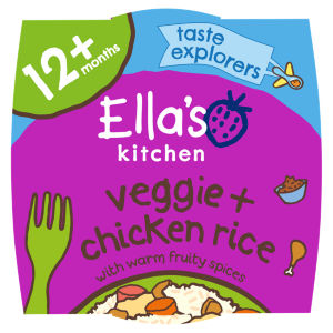 Veggie + Chicken Rice with Warm Fruity Spices 12+ Months 200g
