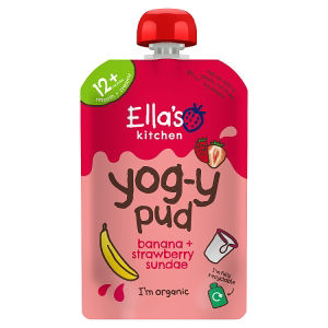 Yog-Y Pud Banana Split 12+ Months 90g