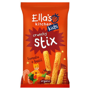 Kids Organic Tomato + Basil Crunchy Stix 22g