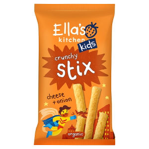 Kids Organic Cheese + Onion Crunchy Stix 22g