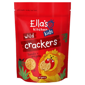 Ellas Kitchen Organic Tomato And Oregano Wheat Cracker Bag 18 Months Plus 100G