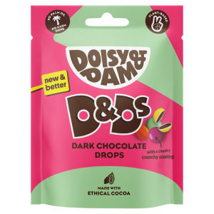 Dark Chocolate Drops with a Cheeky Crunchy Coating