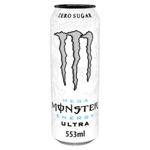 Energy Drink Ultra Mega Zero Sugar 558ml Resealable Can