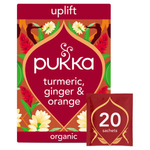 Pukka Organic Turmeric, Ginger & Orange Tea 20 Herbal Tea Bags 36g
