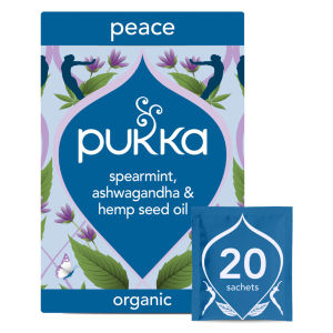 Pukka Organic Peace Herbal Tea With Chamomile 20 Herbal Tea Bags 30g