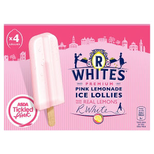 Premium Pink Lemonade Ice Lollies 4 x 75g (300g)