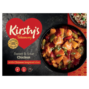 Kirsty's Gluten Free Sweet & Sour Chicken & Rice 450G