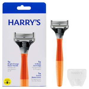 Men's Bright Orange 5 Blade Razor