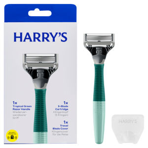 Harry's Men's Razor & 5 Blades Bright Orange