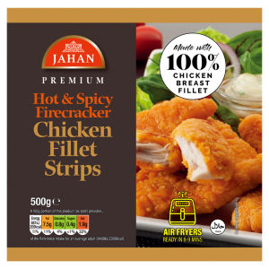 Jahan Frozen Hot & Spicy Chicken Strips 500G