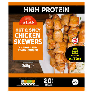 Hot & Spicy Chicken Skewers 340g
