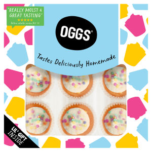 OGGS Mini Vanilla Cupcakes 9pk NEW