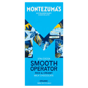 Organic 37% Cocoa Smooth Milk Chocolate 90g (Montezuma's)