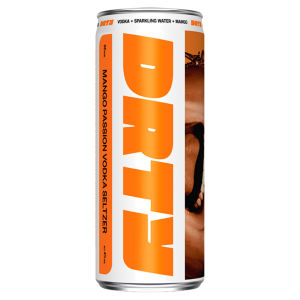 Hard Seltzer Mango Passion Alcoholic Sparkling Water 330ml