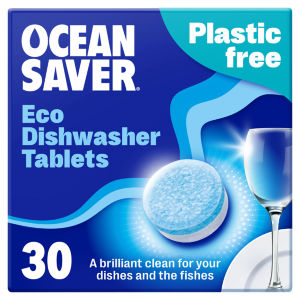OceanSaver Plastic Free Eco Dishwasher Tablets 30 Pack 420g