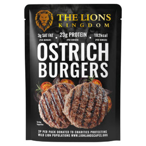 The Lions Kingdom Ostrich Steak Burgers