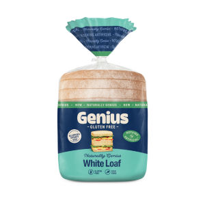Genius 430g Gluten Free Nothing Artificial White Bread