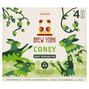 Coney Hazy Session IPA 4 x 330ml