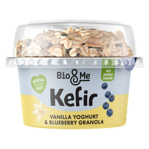 Kefir Vanilla Yoghurt & Blueberry Granola 150g