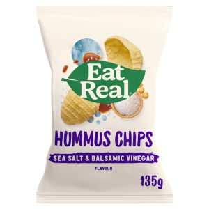 Hummus Chips Sea Salt & Balsamic Vinegar Flavour 135g